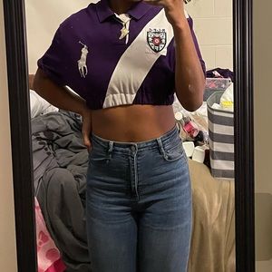 Vintage Ralph Lauren Crop top (WORN ONCE)